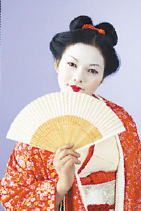 科技时代_日本和扇讲究多 曾是作战指挥工具(图)
